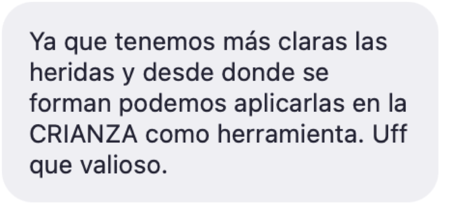 Testimonio de una alumna del taller